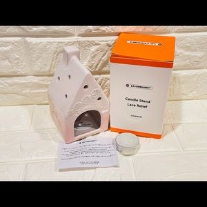 Le Creuset Lace Relief Candle House Stand